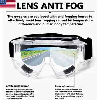 

Safety Glasses Lab Work Protective Anti-scratch Eye Protection Goggles Chemical Goggles