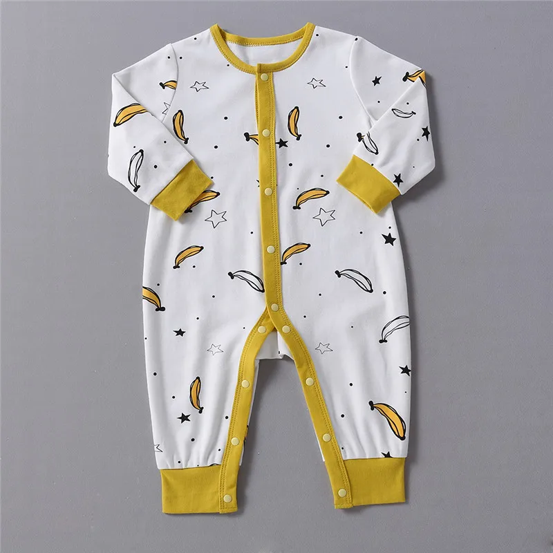 Детский комбинезон с длинными рукавами для новорожденных девочек рисунком Roupa