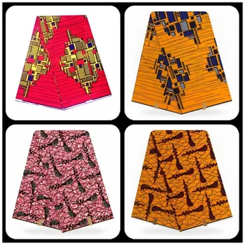 

Veritable Wax Veritable Guaranteed Real pagne Wax 6yard/lot 2020 100% Cotton Veritable Wax High Quality African Fabric Print A