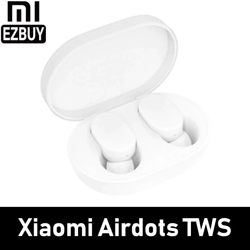 Xiaomi mi AirDots СПЦ Bluetooth наушники Беспроводной наушники-вкладыши BT 5,0 стерео гарнитура с mi c наушники для iPhone samsung