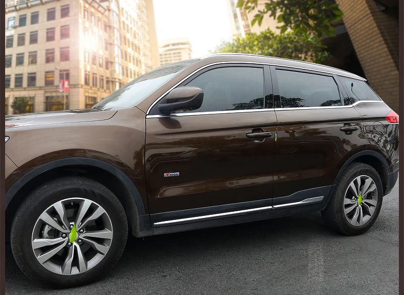 Lsrtw2017 для Geely Boyue Автомобильная надпись на окно наклейка протектор отделка аксессуары для интерьера