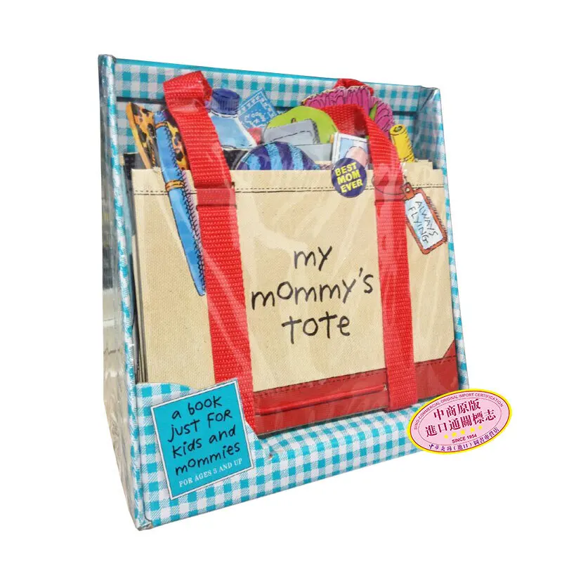 

3D My Mommy’s Tote Original English Toy Book A Book Just For Kids And Mommies For Ages 3 And Up