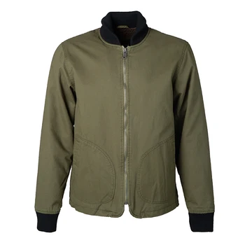 

2020aw N1 MA-1 fleece lining cotton twill bomber flight jacket for men winter vintage army green punk work motorcycle trending