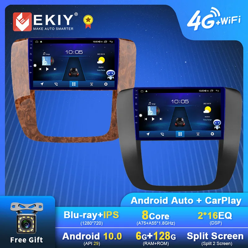 PROD 1005003091959304 EKIY Android Car Radio For GMC Yukon 3 GMT 900
2006 - 2014 Navigation GPS 1280*720 IPS Carplay Multimedia Player Auto
Stereo DVD
