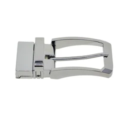 Fivela de cinto reversível único estilo vintage masculina 1.4"