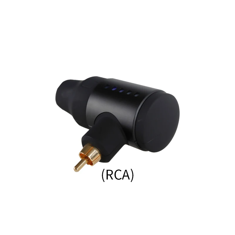 RCA-black Привидение, паук, профессиональный беспроводной зарядный источник питания для тату с DC или RCA соединением для татуировки - Цвет: RCA-black
