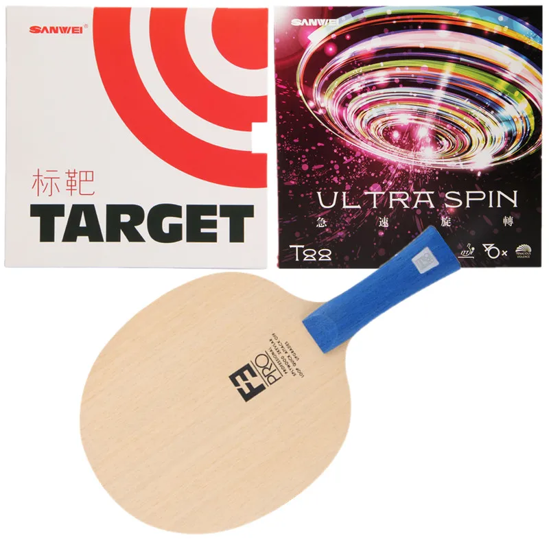 Sanwei F3 pro 7 Ply даже Деревянный светильник Provincial Target T88 ультра вращающаяся ракетка