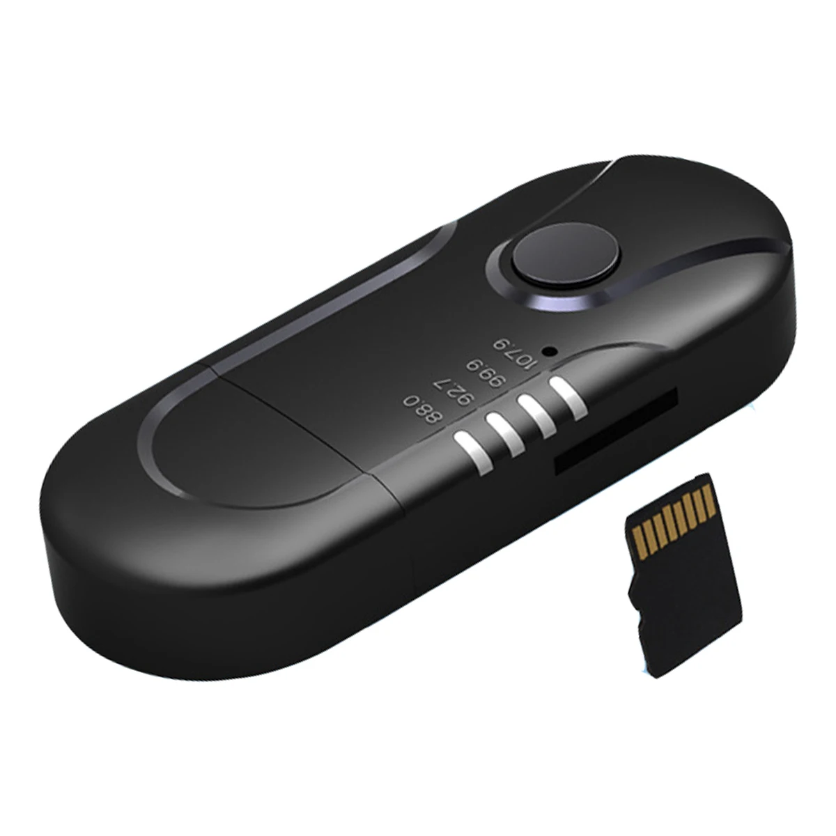 USB аудио адаптер автомобильный Bluetooth fm-передатчик Поддержка TF карты воспроизведения музыки в формате MP3/WAV/FLAC/APE
