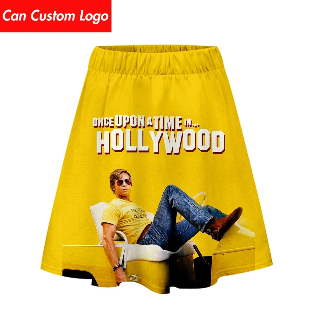 Once Upon A Time In Hollywood Skirt Harajuku Casual New Style Harajuku Pop Skirts New Sexy Kpops Women Casual Hot Sale