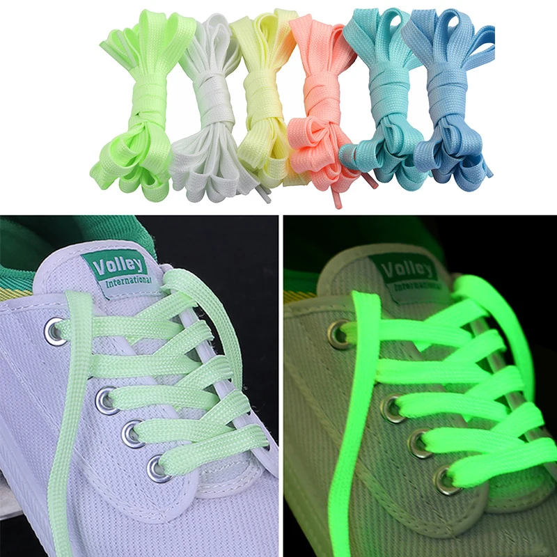 

1 Pair Of 120cm Fashion Sports Luminous Toy Accessories Laces In The Dark To Improve Children's Manipulation Ability Gifts