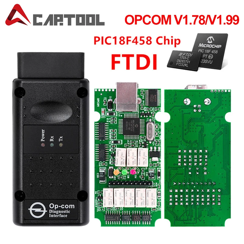OPCOM V1.99 V1.78 V1.70 V1.45 автотовары сканер для диагностики авто OBD2 CAN BUS считыватель кода