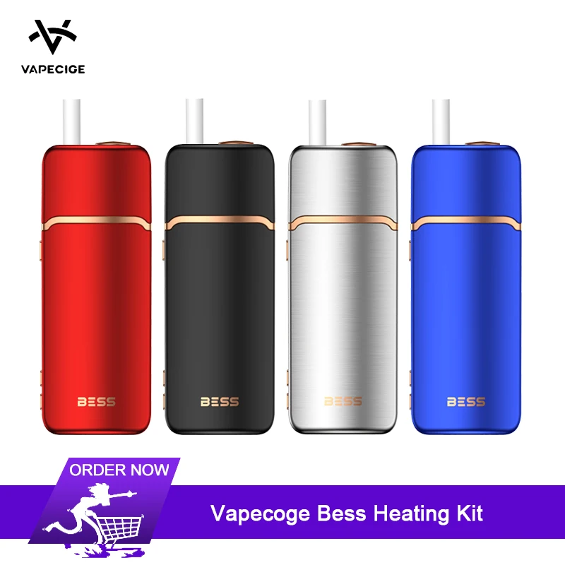 

2019 New Vapecoge Bess Heating Kit 1500mAh Electronic Cigarette has a Self-clean function heat not burn device for Heating Tobacco stick