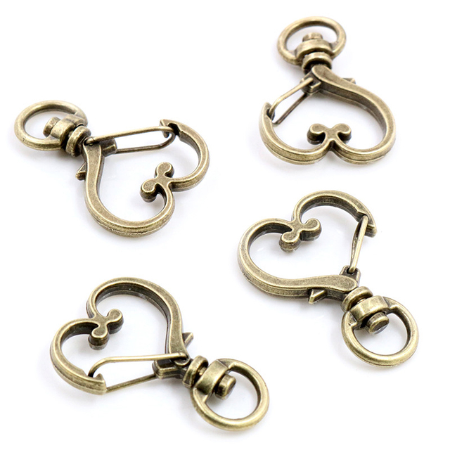 Snap Hook Trigger Clips Buckles For Keychain Lobster Lobster Clasp Hooks for Necklace Key Ring ClaspDIY Making