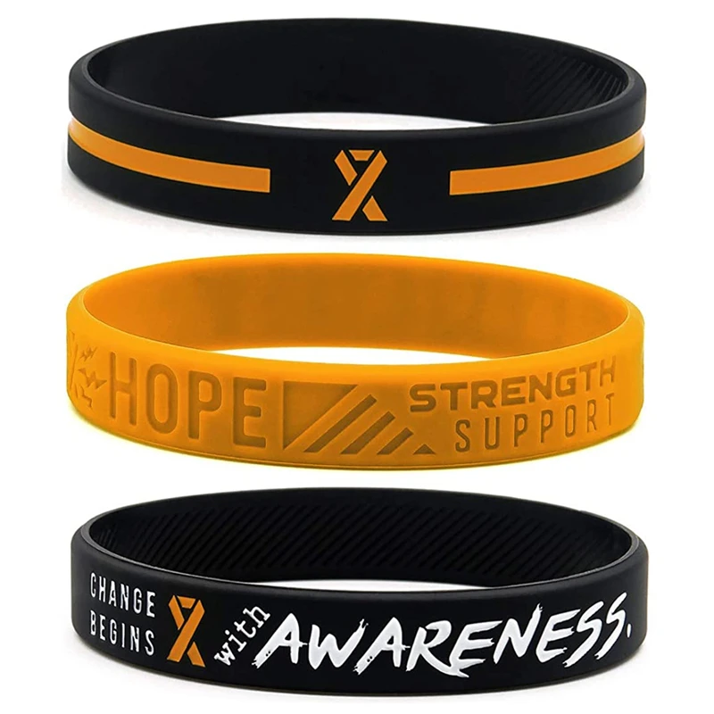 300pcs Orange Awareness Ribbon To Symbolize Hope Courage Strength