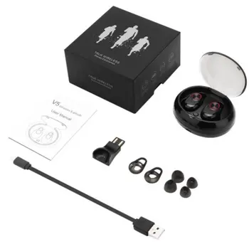 

Bluetooth In-ear Earphone Bluetooth 4.2/ 5.0 True Sports Earphone 15H Play 3D Stereo Sound In-ear Earphones