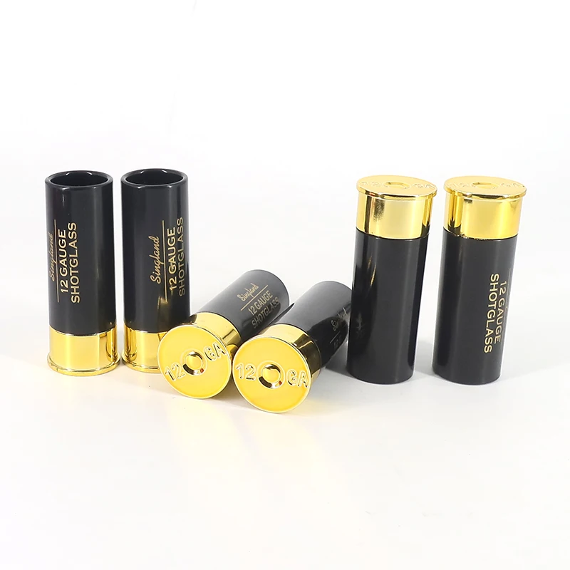 12 Gauge Shotgun Shell Shot Glasses Set of 6 Funny Gun Shooting Hunting Hiking Outdoor Gift Father's Day Dad Novelty Drinking | Спорт и