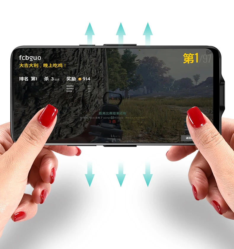 6800 мАч внешний резервный чехол для зарядки samsung Galaxy Note10/Note10 5G с usb-портом