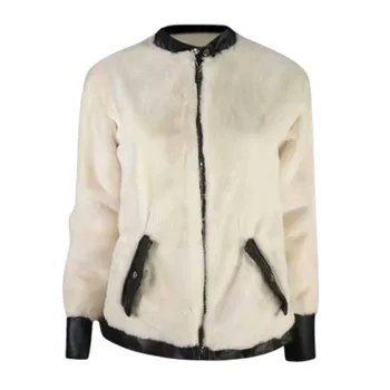 

Faux fur jacket Women Winter Jacket Warm Thick Long Sleeve Outwear Clothes Coat Loose Overcoat With Pocket New Fashion Women Top
