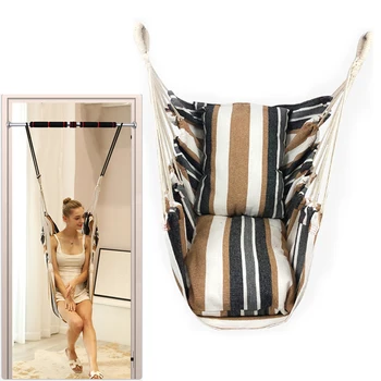 

Max 270 lbs Hammock Chair Swing Chair Seat Travel Camping Hammock Outdoor Garden Adults Kids Hanging Chair for Indoor/Outdoor