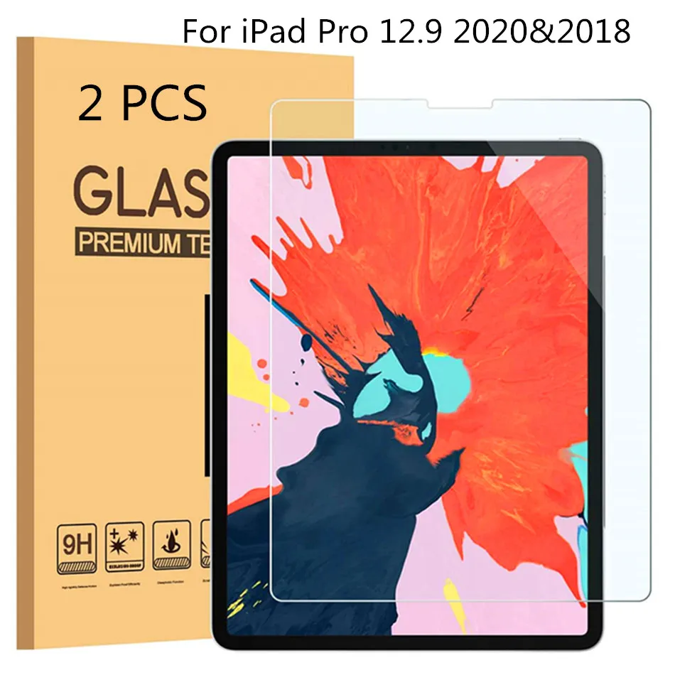 2 шт./упаковка Защитная пленка для iPad Pro 12 9 3-го 4-го 5-го поколения противоударное