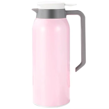 

1.5 L Kettles Cups Stainless Steel Vacuum 24 Hours Flask Water Smart Bottle Single Pink