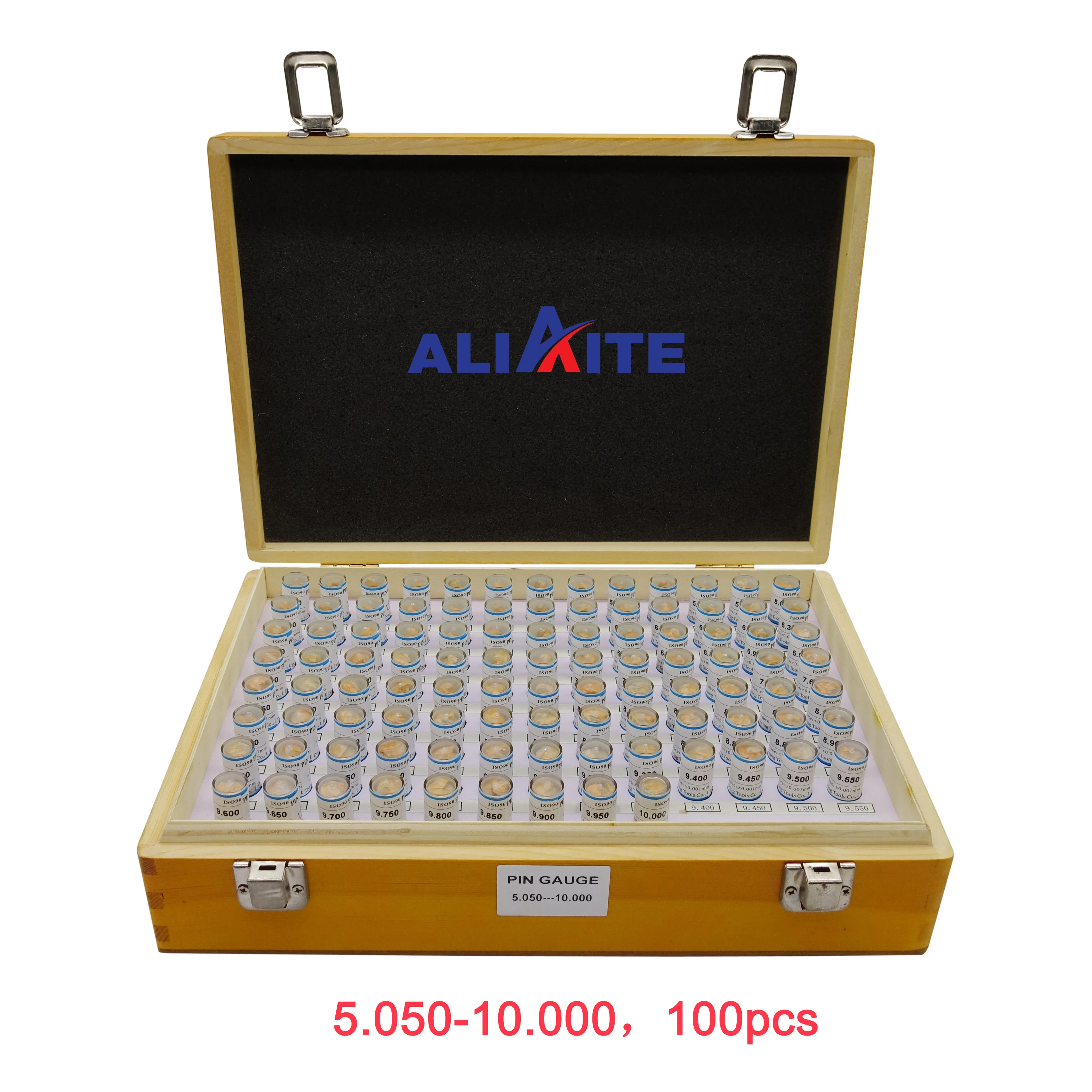 pin gauge set 5.050-10.000(step: 0.05 100pcs) aliaite plug | Инструменты