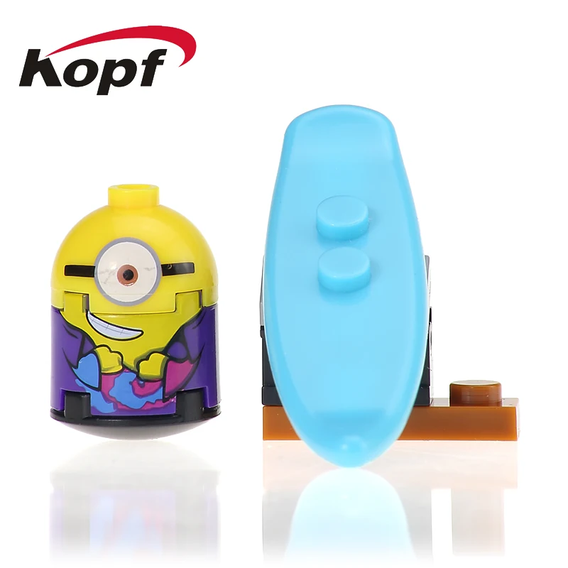 

Super Heroes Building Blocks Cartoon Anime Movie New Minions Despicable Assembl Bricks Model Figures For Children Toys XH 463