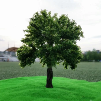 

Sand table model tree 20 cm / 22 cm train model building model of micro view layout making DIY handmade material park street toy