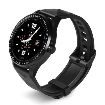 

E1 Multifunctional Riding Smart Bracelet Watch Aluminum Water Cube Textured Silicone Strap Swimming Smart Watch