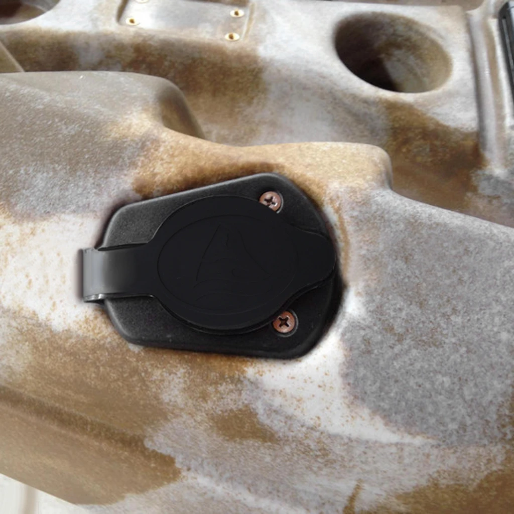 Kayak Boat Canoe Fishing Rod Holder Cap Cover Flush Mount Gasket Cover Tool Kit