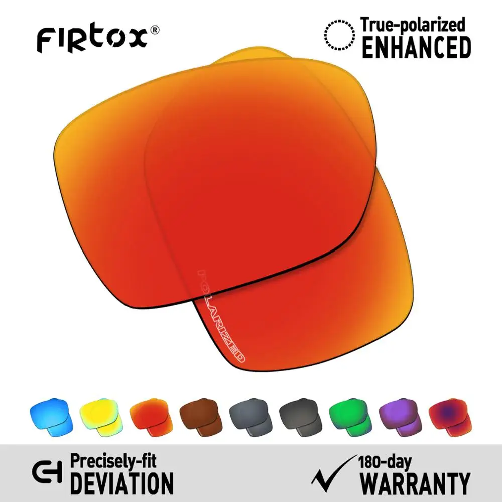 Firtox Anti-Seawater Polarized Lenses Replacement for-Oakley Deviation
OO4061 Sunglasses (Lens Only) - Multiple Colors