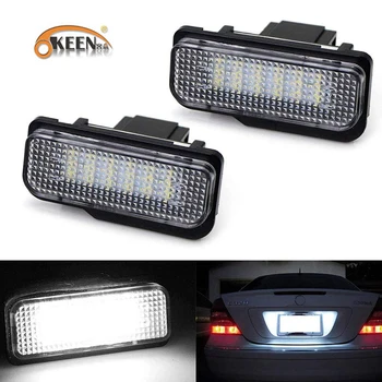 

Canbus For Mercedes Benz W211 4D W203 5D W219 R171 2D 12V Car LED License Plate Light No Error White Number Plate lamp
