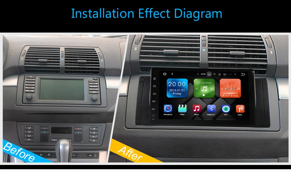 Clearance Eunavi 1 din 4GB 64GB Car Multimedia Radio Player Octa Core Android 9.0 GPS Stereo System For BMW/E39/X5/E53 3G 4G Wifi NO DVD 2 Clearance Eunavi 1 din 4GB 64GB Car Multimedia Radio Player Octa Core Android 9.0 GPS Stereo System For BMW/E39/X5/E53 3G 4G Wifi NO DVD 2