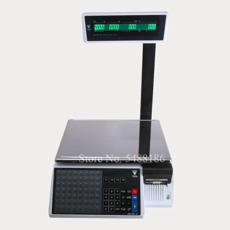DIGILabel Printing Scale, Balanço Digital para Supermercados Deli Meat
