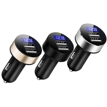 

Digital Display Dual Usb Charger Fast Charging Multi-Function for Mobile Phone