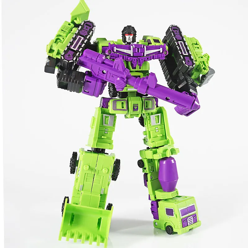 

Wei jiang Jingang Robot Alloy Hercules Transformation Toy Small Lishen Liuhe Body Engineering Vehicle Assembled Toys