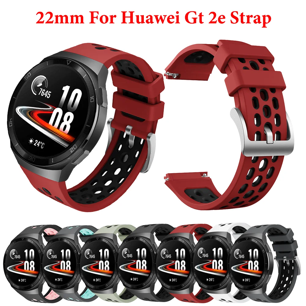 

For HUAWEI WATCH GT 2e Wrist Strap Silicone Band for HUAWEI GT2E Smartwatch Watchband Bracelet Correa ремешок Official Style