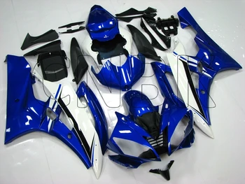 

for YAMAHA YZFR6 06 Motorcycle Fairing for YAMAHA YZFR6 2007 White Blue Motorcycle Fairing for YAMAHA YZFR6 2006 - 2007 Bodywork