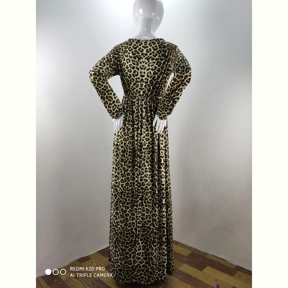 Леопардовое платье для беременных фотография для беременных реквизит для фотосъемки с длинным рукавом для будущих мам платья для фотосессии Макси платья