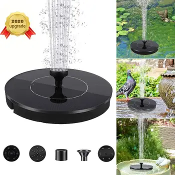 

2.4W Solar Fountain Waterproof Floating Garden Fountain Submersible Circulation Machine For Garden Pond Decoration solar fontijn