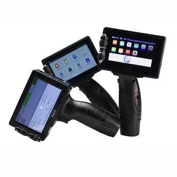 

TIJ Printer 25.4mm QR Bar Batch Code Variable Date Number Logo Expiry Date Label Portable Hand Jet Handheld Thermal Inkjet Print
