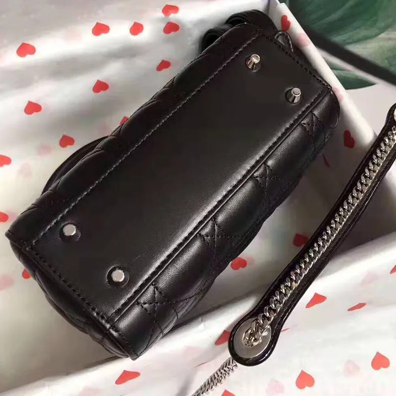

Luxury Mini Handbag For Women Classic Rattan Pattern Designe Lady's Bag Genuine Leather Women's Crossbody Bags Purse