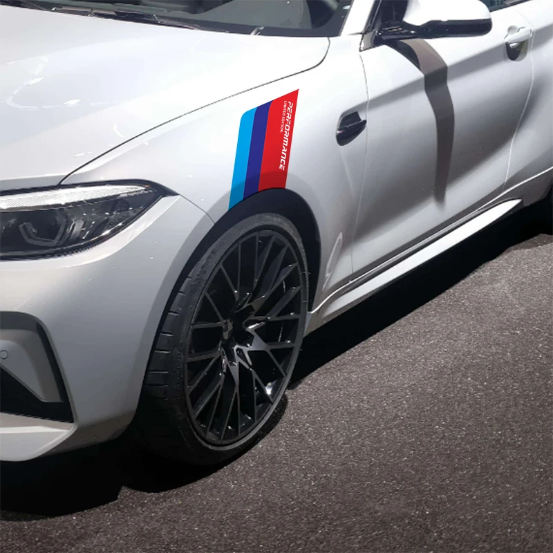 

Two Car Body Sticker Performance Limited Edition Fender Auto Decorative Decal for BMWs M3 M5 M6 X1 X3 X5 E34 E39 E36 E60 E90 E46