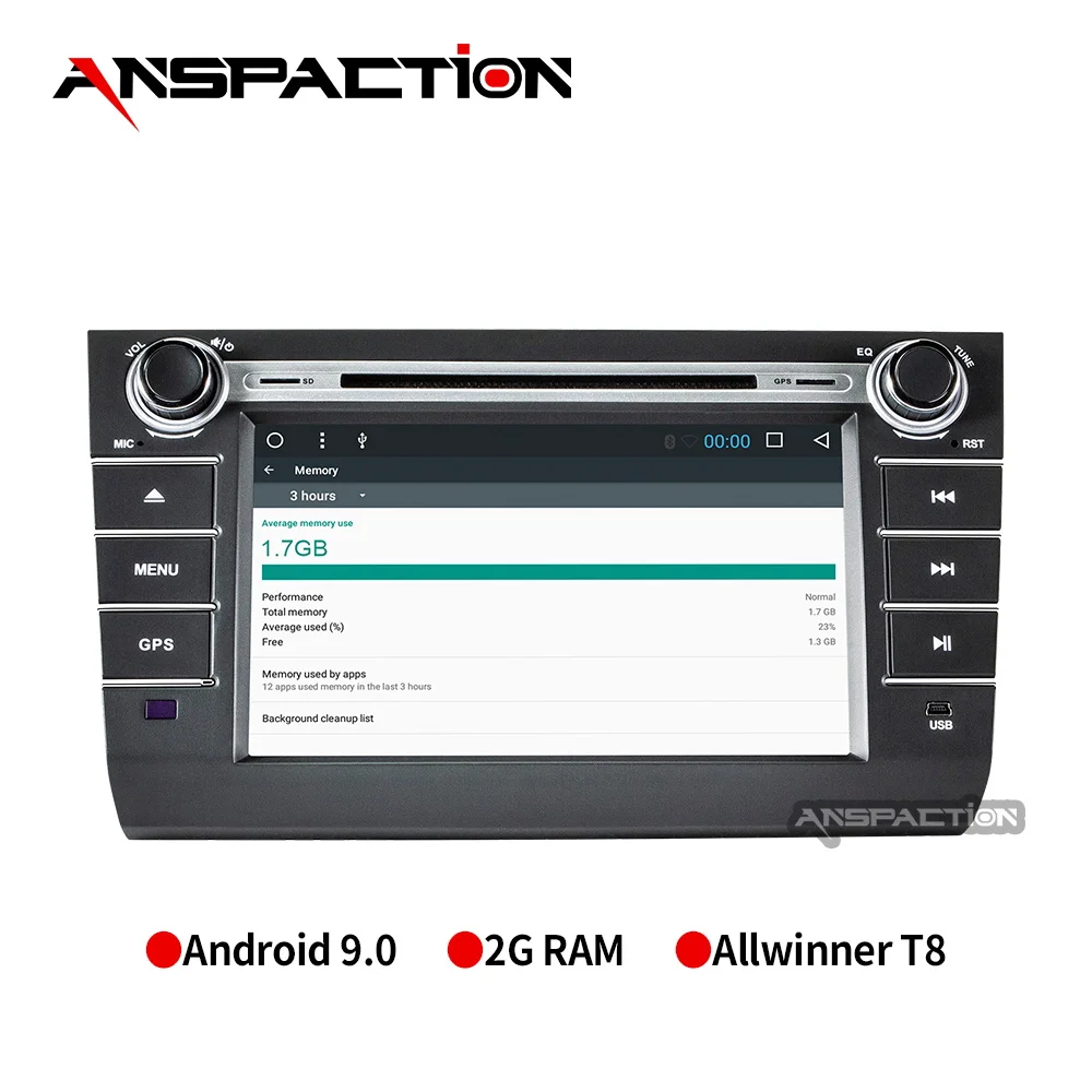 

Anspaction 8 inch Android 9.0 car dvd for Suzuki Swift car radio stereo gps navigation car stereo media player