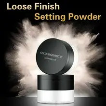 Пудра для макияжа 3 цвета свободная Порошковая Косметика Водонепроницаемая свободная пудра матовая кожа отбеливающая пудра УВЛАЖНЯЮЩАЯ основа