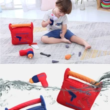 Инструмент для моделирования обучающая игрушка для мальчиков Детский инструмент для ремонта игровой домик игрушки ролевые игры электрическая гайка с отверстиями под ключ пила разборка