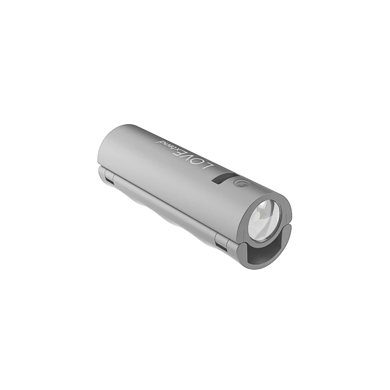 XIAOMI фонарик светодиодный фонарь на открытом воздухе портативный мобильный мощный ручка 3 в 1 Многофункциональный usb зарядка удобство - Цвет: Серый