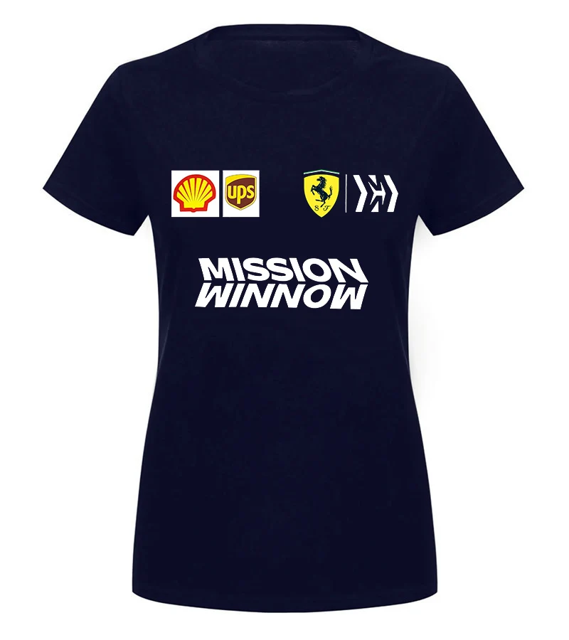 Scuderia Wu Женская командная футболка - Цвет: women Navy