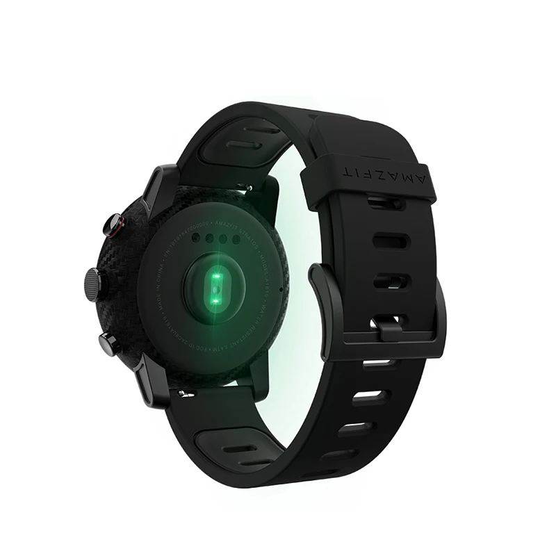 Смарт-часы Amazfit Stratos 2(1.34'',5ATM, GPS) с поддержкой русского языка( от 2 дней, официальная гарантия