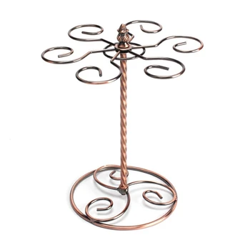 

A01-Stemware Rack Countertop Stemware Holder and Wine Glass Drying Rack for Home and Bar Can Hold 6 Glasses Home Goblet Organize